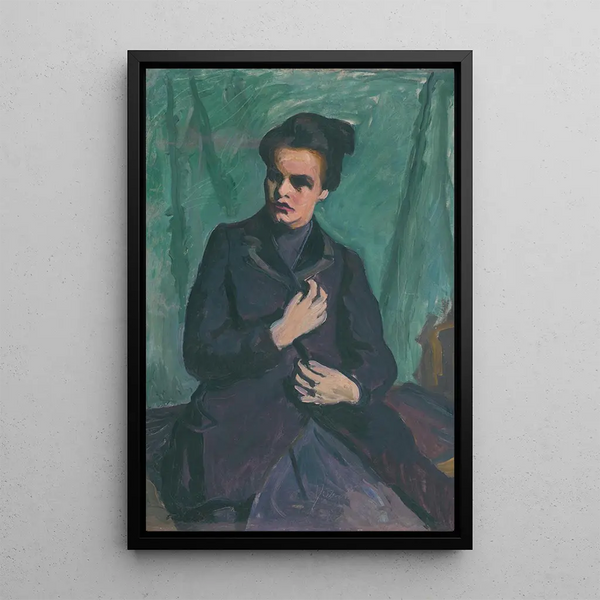 Studium do portretu - Peter Dobrović — oprawiony obraz na ścianie