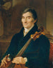 Le violoncelliste Franz Wdl - Peter Fendi — widok dzieła