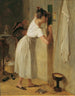 L'écouteur - Peter Fendi — widok dzieła