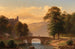 Widok zamku Are nad Ahr - Peter Heinrich Happel — widok dzieła