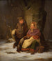 Dwóch biednych dzieci - Peter Julius Larsen — widok dzieła