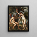 Adam i Ewa - Peter Paul Rubens — oprawiony obraz na ścianie