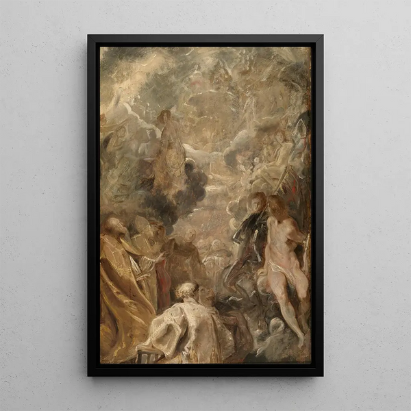 Wszystkich Świętych - Peter Paul Rubens — oprawiony obraz na ścianie
