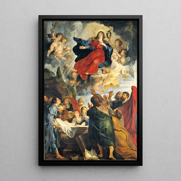 Wniebowzięcia Marii - Peter Paul Rubens — oprawiony obraz na ścianie