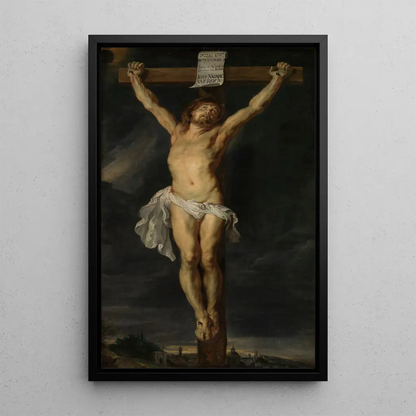Chrystus na krzyżu - Peter Paul Rubens — oprawiony obraz na ścianie