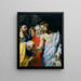 La charge du Christ à Pierre - Peter Paul Rubens — oprawiony obraz na ścianie