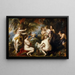 Diane i Kallisto - Peter Paul Rubens — oprawiony obraz na ścianie
