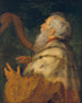 Król Dawid grający na harfie - Peter Paul Rubens — widok dzieła
