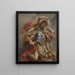 Minerva nad ignorancją - Peter Paul Rubens — oprawiony obraz na ścianie