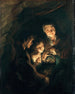 Starsza kobieta z koszem węgla - Peter Paul Rubens — widok dzieła