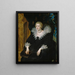 Portret Anny Austriaczki - Peter Paul Rubens — oprawiony obraz na ścianie