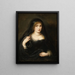 Portret kobiety prawdopodobnie Susanny Lunden Susanny Fourment 1599-1628 - Peter Paul Rubens — oprawiony obraz na ścianie