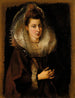 Portret młodej kobiety - Peter Paul Rubens — widok dzieła