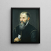 Portret Jacoba Moretusa - Peter Paul Rubens — oprawiony obraz na ścianie
