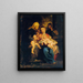 La Sainte Famille avec sainte Élisabeth et saint Jean - Peter Paul Rubens — oprawiony obraz na ścianie