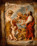 Izraelici zbierający mannę na pustyni - Peter Paul Rubens — widok dzieła