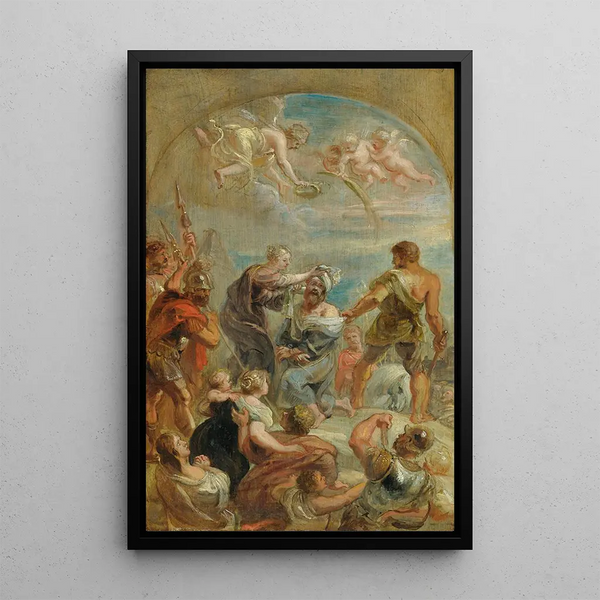 Męczeństwo świętego Pawła - Peter Paul Rubens — oprawiony obraz na ścianie