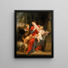 La Vierge à l'Enfant avec sainte Élisabeth et saint Jean-Baptiste - Peter Paul Rubens — oprawiony obraz na ścianie