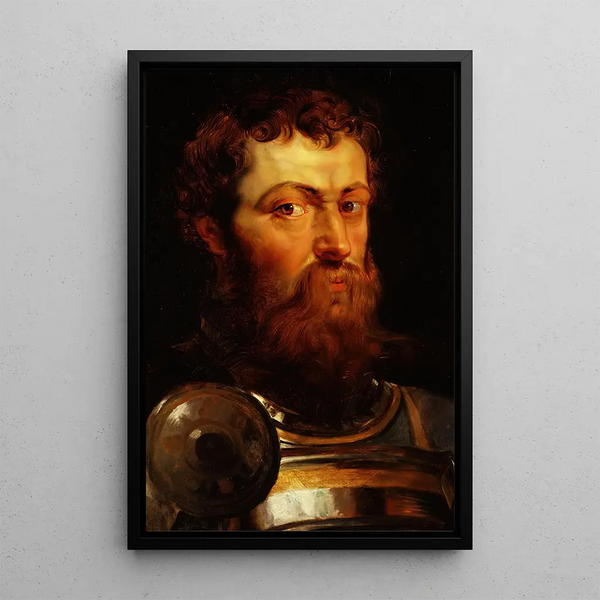 Wojownik - Peter Paul Rubens — oprawiony obraz na ścianie