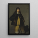 Ebbe Ulfeld 1616-1682 - Peter Raemsdorf — oprawiony obraz na ścianie
