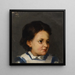 Petite Liisa - Hélène Schjerfbeck — oprawiony obraz na ścianie