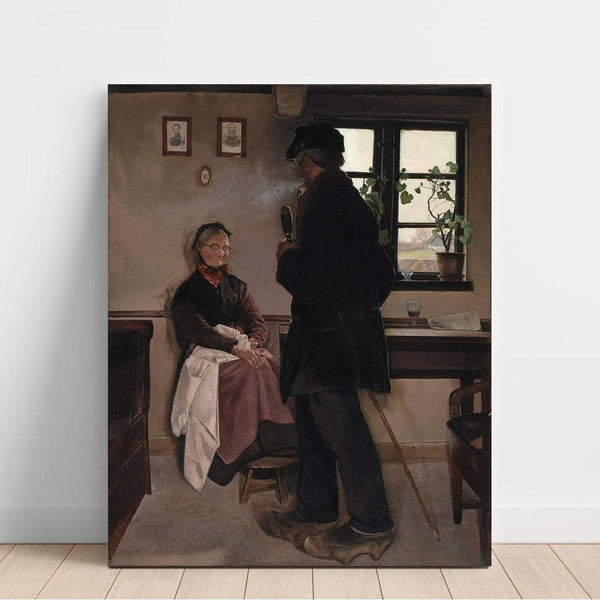 Reprodukcja obrazu Małe porty, Sealand - Laurits Andersen Ring