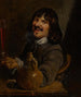 Mężczyzna palący papierosa - Petrus Staverenus — widok dzieła