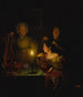 Przed balem - Petrus van Schendel — widok dzieła