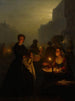 Targ Rybny przy kościele św. Jakuba - Petrus van Schendel — widok dzieła