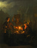 Targ nocny na Groenmarkt w Hadze - Petrus van Schendel — widok dzieła