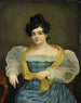 Portret Adriany Johanny van Wijck, żony Johannes Ploos van Amstel - Petrus van Schendel — widok dzieła