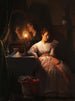 La lettre d'amour - Petrus van Schendel — widok dzieła