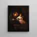 La lettre d'amour - Petrus van Schendel — oprawiony obraz na ścianie