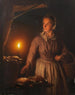 La cabine de nuit - Petrus van Schendel — widok dzieła