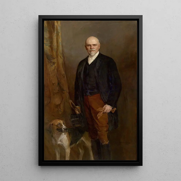 Portret hrabiego Heinricha Larisch-Mönnich - Philip Alexius de László — oprawiony obraz na ścianie