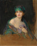 portret księżnej Ruspoli, księżnej de Gramont - Philip Alexius de László — widok dzieła
