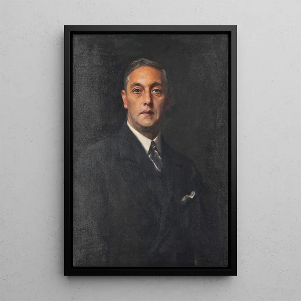 Portret Normana Louisa Cappela Esq - Philip Alexius de László — oprawiony obraz na ścianie