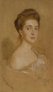 Portret damy z perłą - Philip Alexius de László — widok dzieła