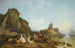 Port morski na Wschodzie, poranek - Philip James de Loutherbourg — widok dzieła