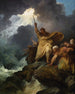 Zniszczenie armii faraonów - Philip James de Loutherbourg — widok dzieła
