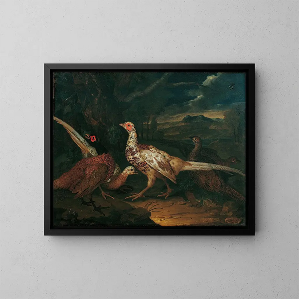 Puszczyków - Philipp Ferdinand de Hamilton — oprawiony obraz na ścianie