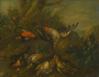 Philipp Ferdinand de Hamilton - Still Life with Dead Birds.webp