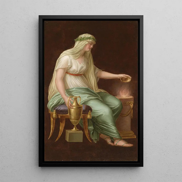 Vestale - Philipp Friedrich von Hetsch — oprawiony obraz na ścianie