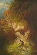 Le chasseur de papillons en montagne - Philipp Sporrer — widok dzieła