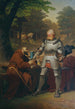 Scena Götza von Berlichingen z Goethego - Philipp von Foltz — widok dzieła