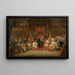 Abdication de Charles V - Philippe Jacques van Bree — oprawiony obraz na ścianie