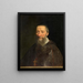Portret biskupa Jean-Pierre'a Camusa - Philippe de Champaigne — oprawiony obraz na ścianie