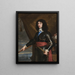 Portret króla Karola II Anglii - Philippe de Champaigne — oprawiony obraz na ścianie
