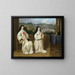 Portret matki Agnès i siostry Angélique z opactwa Port-Royal-des-Champs - Philippe de Champaigne — oprawiony obraz na ścianie