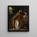 Święty Augustyn - Philippe de Champaigne — oprawiony obraz na ścianie